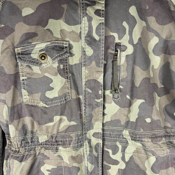 NWT Anthropologie Marrakech Women's Camo Anorak Utility Jacket Size M - Picture 2 of 11